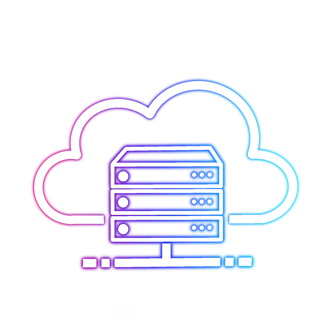 Illustration d’un serveur cloud pour services numériques