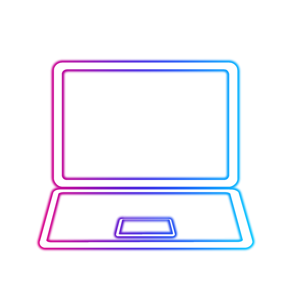 Ordinateur symbolisant les outils numériques ou digitaux